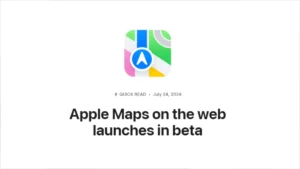 Apple Maps on the web